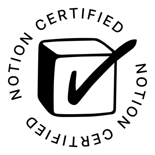 [Logo] Notion Certified