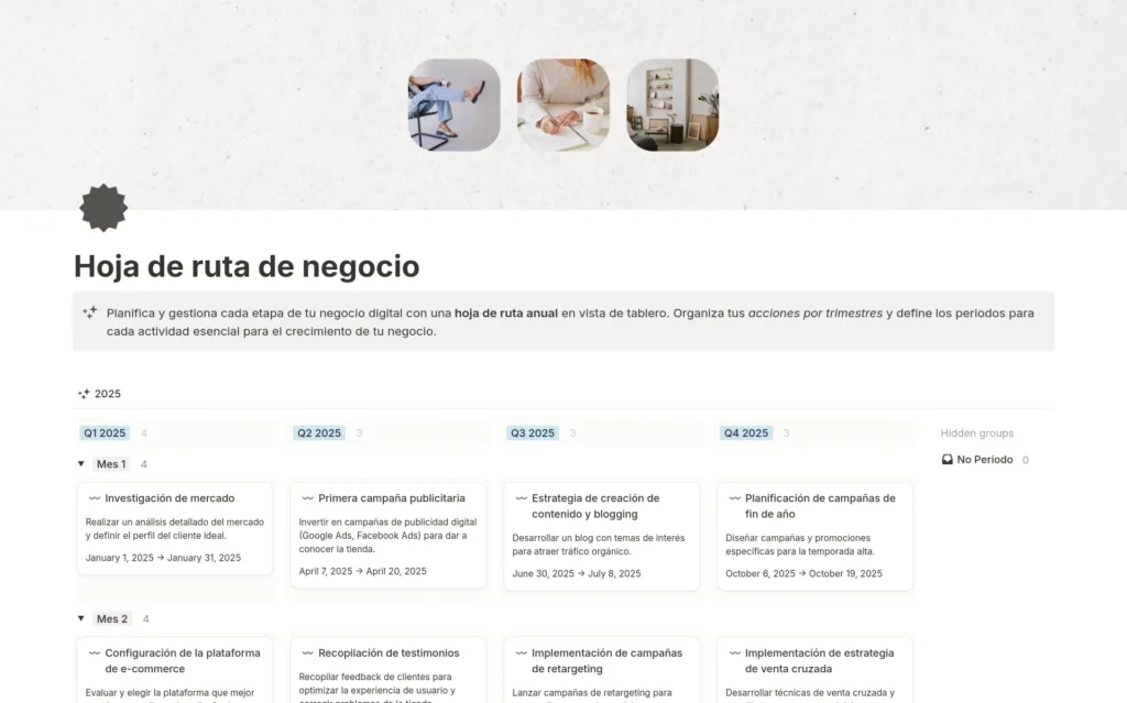 [Plantillas] Biblioteca de plantillas de Notion